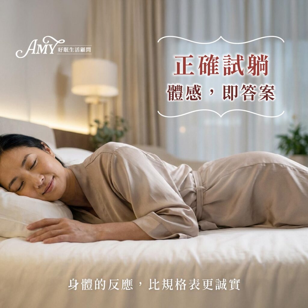 正確試躺 體感就是答案